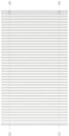 vidaXL pliszírozott redőny Fehér 75x150 cm szövetszélesség 74, 4 cm (4015495)