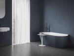RAVAK CC71400000 Vana Freedom Wall II Tec 170x87, akrilkád, Deepsea Blue/fehér, fehér lefolyó