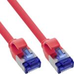 InLine Cablu de retea slim Cat. 6A S/FTP LSOH Rosu 0.3m, InLine IL74933R (IL74933R)