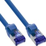 InLine Cablu de retea slim Cat. 6A S/FTP LSOH Albastru 0.3m, InLine IL74933B (IL74933B)