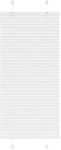 vidaXL pliszírozott redőny Fehér 65x100 cm szövetszélesség 64, 4 cm (4015476)