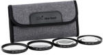 JJC 40, 5 mm-es közeli makrószűrő készlet (+2, +4, +8, +10) (CU MACRO KIT)
