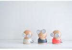 DesignNest Нощна led лампа Design Nest Mr Watt Goggle (KB692MRWATTWOODGREY)