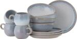 Bloomingville Set pentru micul dejun Paula gri albastru 12 el (82061529) Serviciu de masa