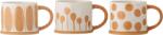 Bloomingville Căni Linora 480 ml maro 3 buc (82060557)
