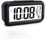 MRG Ceas cu Termometru MRG M899, LCD, Lumina Noapte, Negru