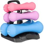 inSPORTline Neoprén kézi súlyzó tartóval inSPORTline Prene (23426)