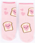  Yo! club pamut zokni (17/19) - rózsaszín toast kenyér - babyshopkaposvar