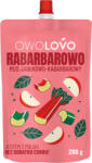 OWOLOVO gyümölcspüré alma-rebarbara 200 g