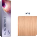 Wella Vopsea de par permanenta Wella Professionals Illumina Color 9 43, 60 ml