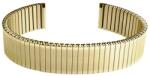 EmBexy SteelLine FIXO 6051 - fém óraszíj, 20 mm, arany, flexibilis