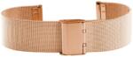 EmBexy SteelLine WD003 - fém óraszíj, 22 mm, rózsaarany