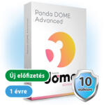 Panda Dome Advanced HUN 10 Eszköz 1 év online vírusirtó szoftver (W01YPDA0E10)