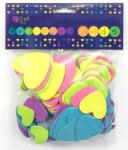 DP CRAFT Dekorgumi, öntapadós, szívek, 120 db-os (DPC-KSPI-061) - mesescuccok