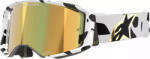  Alpinestars cross szemüveg Supertech Corp ABS | Fehér-Arany - tükrös arany lencsével