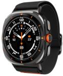 Spigen LITE FIT pótszíj (egyedi méret, textil) FEKETE Samsung Galaxy Watch Ultra eSIM 47mm (SM-L705) (AMP08772)