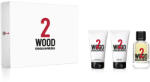 Dsquared2 2 Wood Set (EDT 50ml + BL 50ml + SG 50ml) pentru Bărbați și Femei