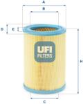 UFI légszűrő UFI 27.252. 00 (27.252.00)