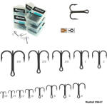 Mustad Ancora Tripla Mustad Bronz 35647, Nr 4, 25 Buc Plic (m.35647.4)