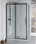 SAPHO ALTIS LINE BLACK szögletes zuhanykabin, 1600x1000mm, jobbos/balos (AL4312BAL6112B)