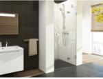 RAVAK Brilliant BSD2-90 A-jobb zuhanyajtó króm+transparent, (890-905) (0UP7AA00Z1)