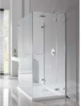 Radaway Euphoria KDJ P szögletes zuhanykabin 80x70 átlátszó balos (383512-01L-383241-01L-383031-01-383057-01)