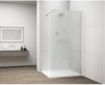SAPHO ESCA WHITE MATT Walk-in zuhanyfal, falra szerelhető, matt üveg, 900mm (ES1190-03)