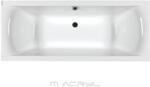 M-Acryl Helena egyenes akril kád 160x70 + Ajándék kádláb és peremrögzítő (12139-15570)