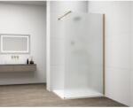 SAPHO ESCA GOLD MATT Walk-in zuhanyfal, falra szerelhető, matt üveg, 900mm (ES1190-04)