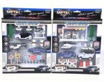 Magic Toys Rendőrségi játékszett járművekkel és kiegészítőkkel (MKL153932)