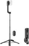 Promate Селфи стик ProMate, MagStick Telescopic Selfie Stick with Magnetic Mounting for Smartphones, Built In remote control, MagSafe Compatible