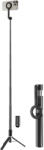 Promate Селфи стик ProMate, MagStick-Pro Telescopic Selfie Stick with MagSafe Compatible Phone Mount, Built In remote control, Tripod base, 1.3m Length