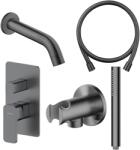 Oltens Set baterie cadă-duș Oltens Hadsel 34108400, pipă baterie Oltens Molle 39100400, 39304400, 37102400, 37200400 (36626400)