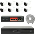 PNI Kit Supraveghere PNI IP810-8IP8 + 8 Camere (PNI-IP810-8IP8)