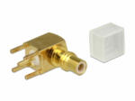 Delock Adapter, SMC jack 90 fokban ívelt PCB (65851)