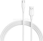 Vention USB-A 2.0/M -> USB-C/M, 1m 3A kábel (fehér) (CTHWF) (CTHWF)