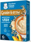 Nestle Овесено-пшенична млечна каша Nestle Gerber - С банан и манго, 6+м, 240 g (12566151) - ozone