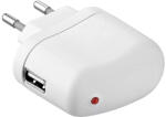  Goobay USB hálózati töltő USB 1A fehér