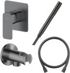 Oltens Set baterie de duș Oltens Hadsel 33106400, conexiune unghiulară cu mâner Oltens Hvita 39304400, 37102400, 37200400 (36627400)