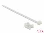 Delock Fehér csavart biztosító foglalat készlet 23 x 16 mm H 150 x Sz 7, 2 mm kábellel (18885) - aqua
