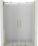 Mexen Velar L Duo, tolózuhanyajtó nyitáshoz 150 cm, 8 mm-es matt üveg, arany fényes, 871-150-003-32-50 (871-150-003-32-50)