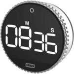 Hama Цифров таймер hama-185858, led дисплей, 3 режима на звук, сив (hama-185858)