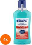 Benefit Set 4 x Apa de Gura Benefit Total Protection, fara Alcool, 500 ml (ROC-4xFCMMM00407)