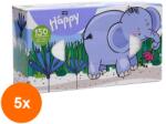 Bella Baby Happy Set 5 x 150 Servetele Bella Baby Happy Elefant