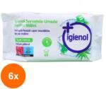 Igienol Set 6 x 60 Servetele Umede pentru Maini Igienol, Aloe Fresh