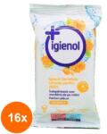 Igienol Set 16 x 15 Servetele Umede pentru Maini Igienol, Galbenele