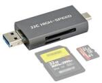 JJC USB 3.1 Card Reader - Gray (CR-UTC4AC GRAY) - tripont