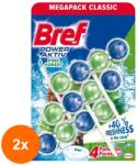 Bref Set 2 x 3 Odorizant Toaleta Bref Power Aktiv Pine (ROC-2XMAG1011662TS)