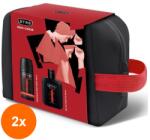 STR8 Set 2 x Caseta Cadou STR8 Red Code Apa de Toaleta, 100 ml, Deodorant Spray Corp 150 ml, Borseta