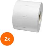 Trada Supply Set 2 x Rola Etichete Tag de Raft, Direct Termic, Albe, 65 x 38 mm, 540 Etichete / Rola (DES-2xSDN-ART002035SED)